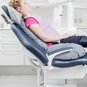 Dental Cushion support for child recline